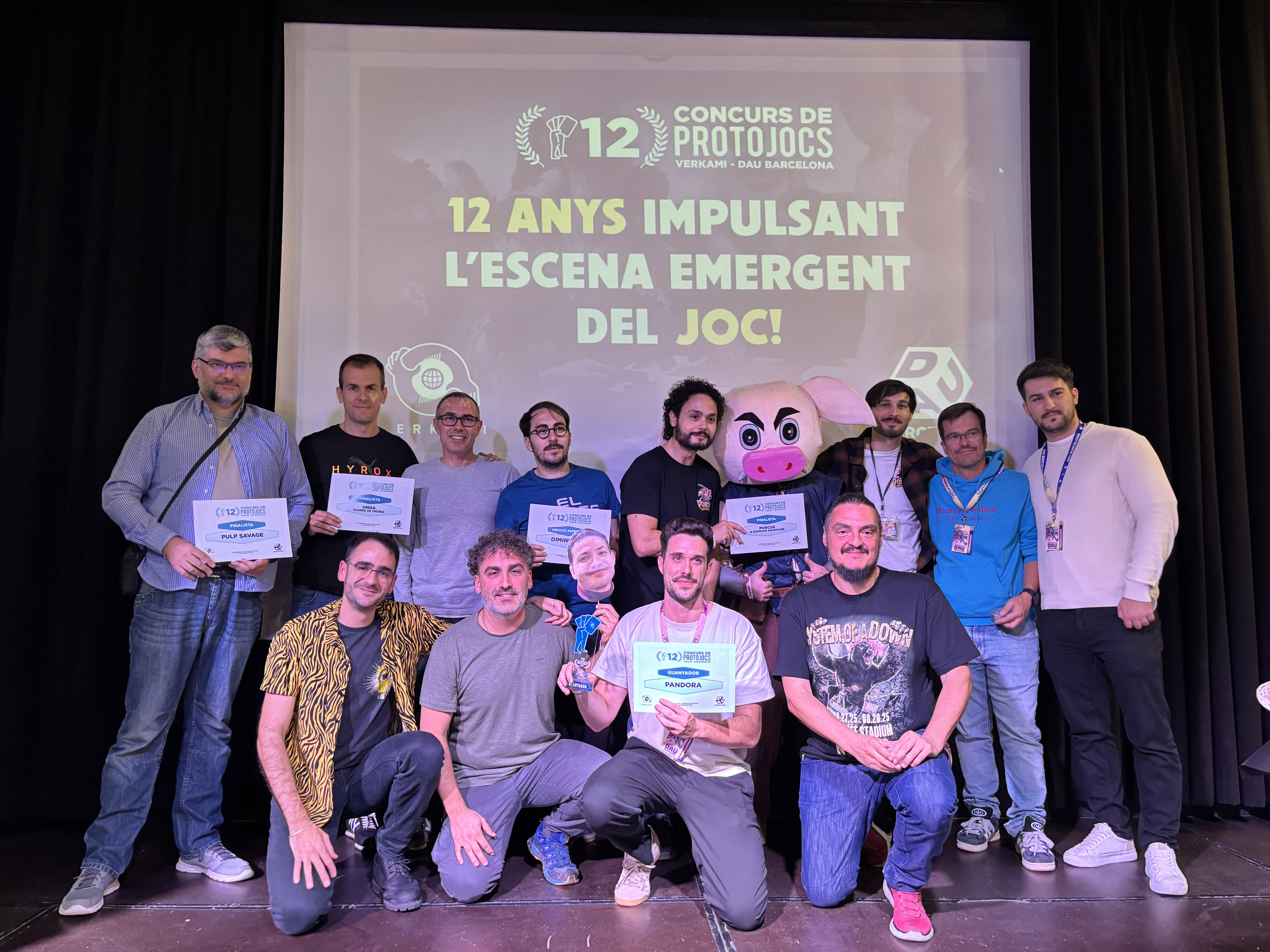 Award winners from the last edition