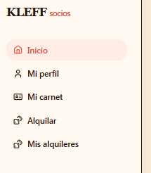 Zona de socios