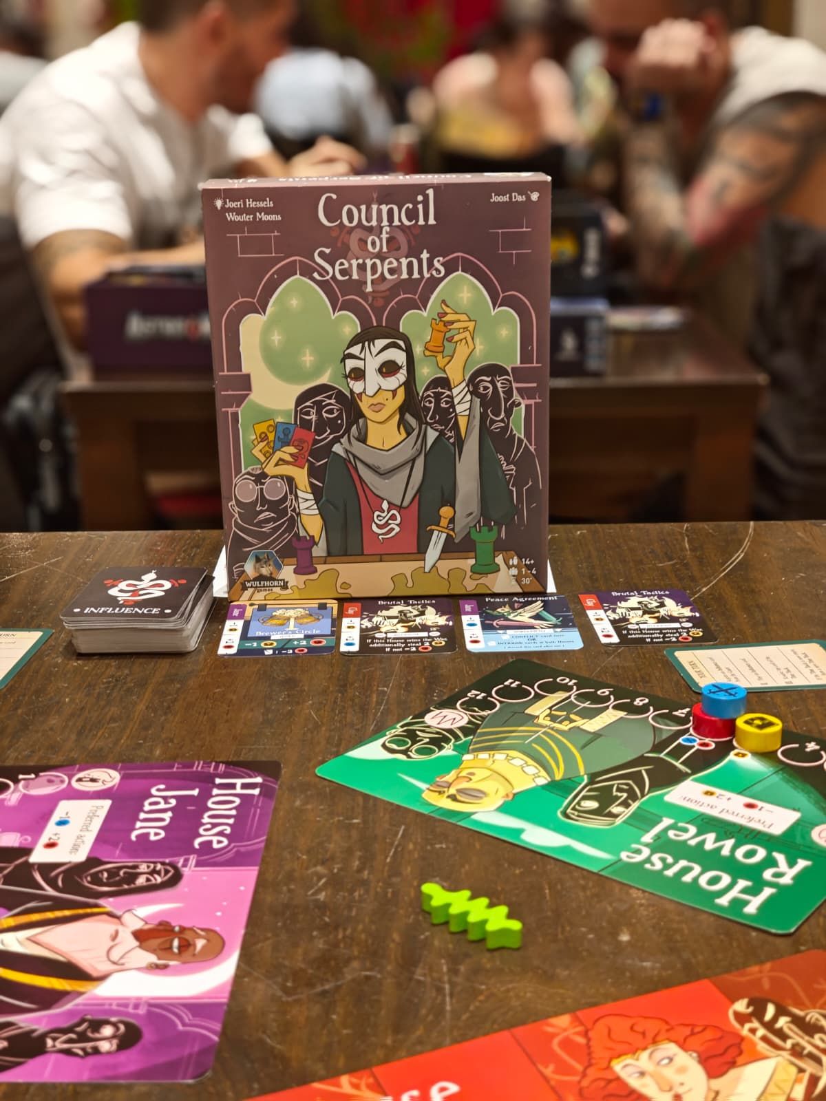 Council of Serpents: un nuevo juego de deducción que se está financiando en Gamefound