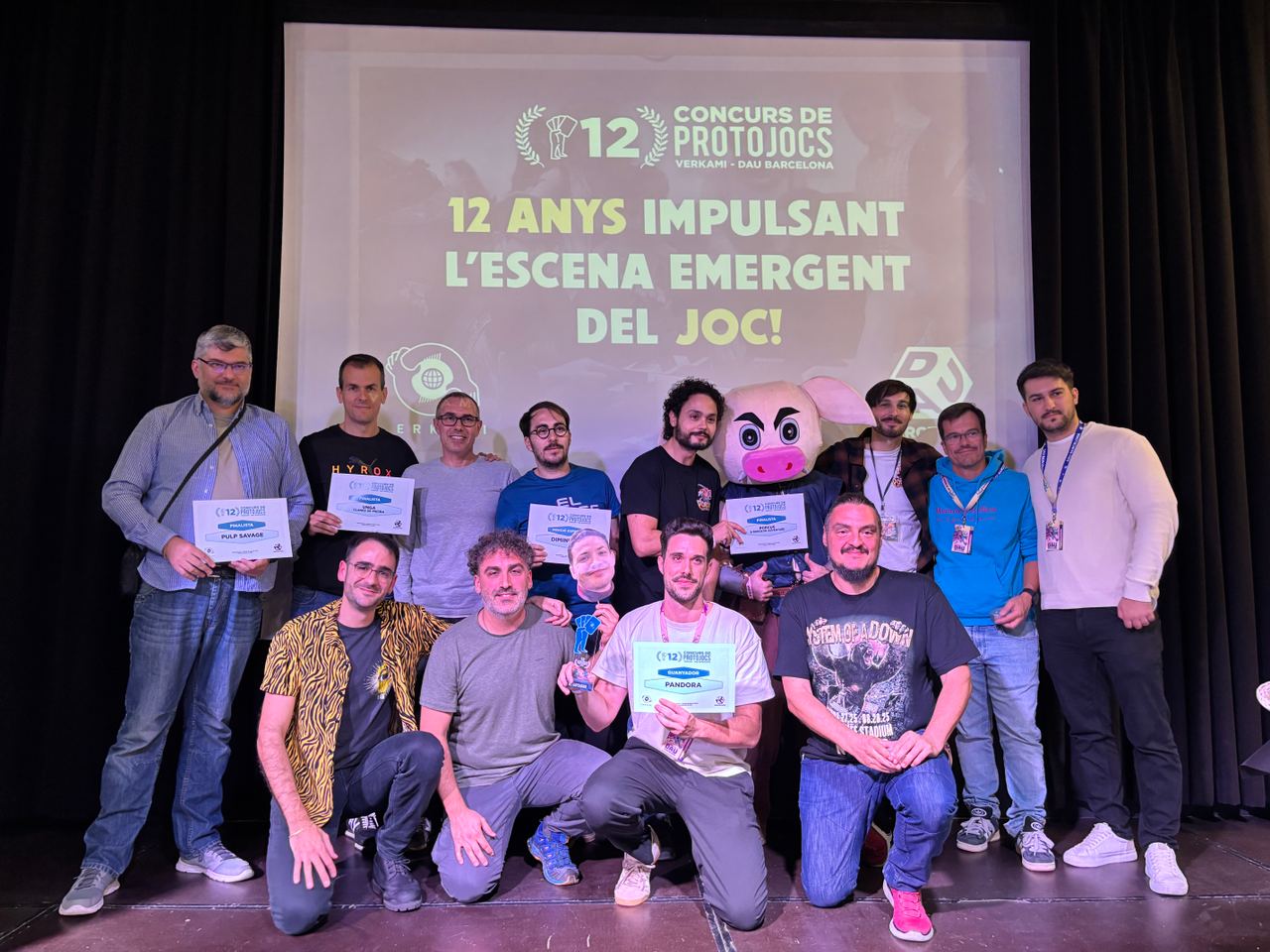 Award winners from the last edition
