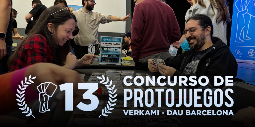13º Concurso de Protojuegos Verkami DAU Barcelona: tu proto puede convertirse en el próximo juego publicado