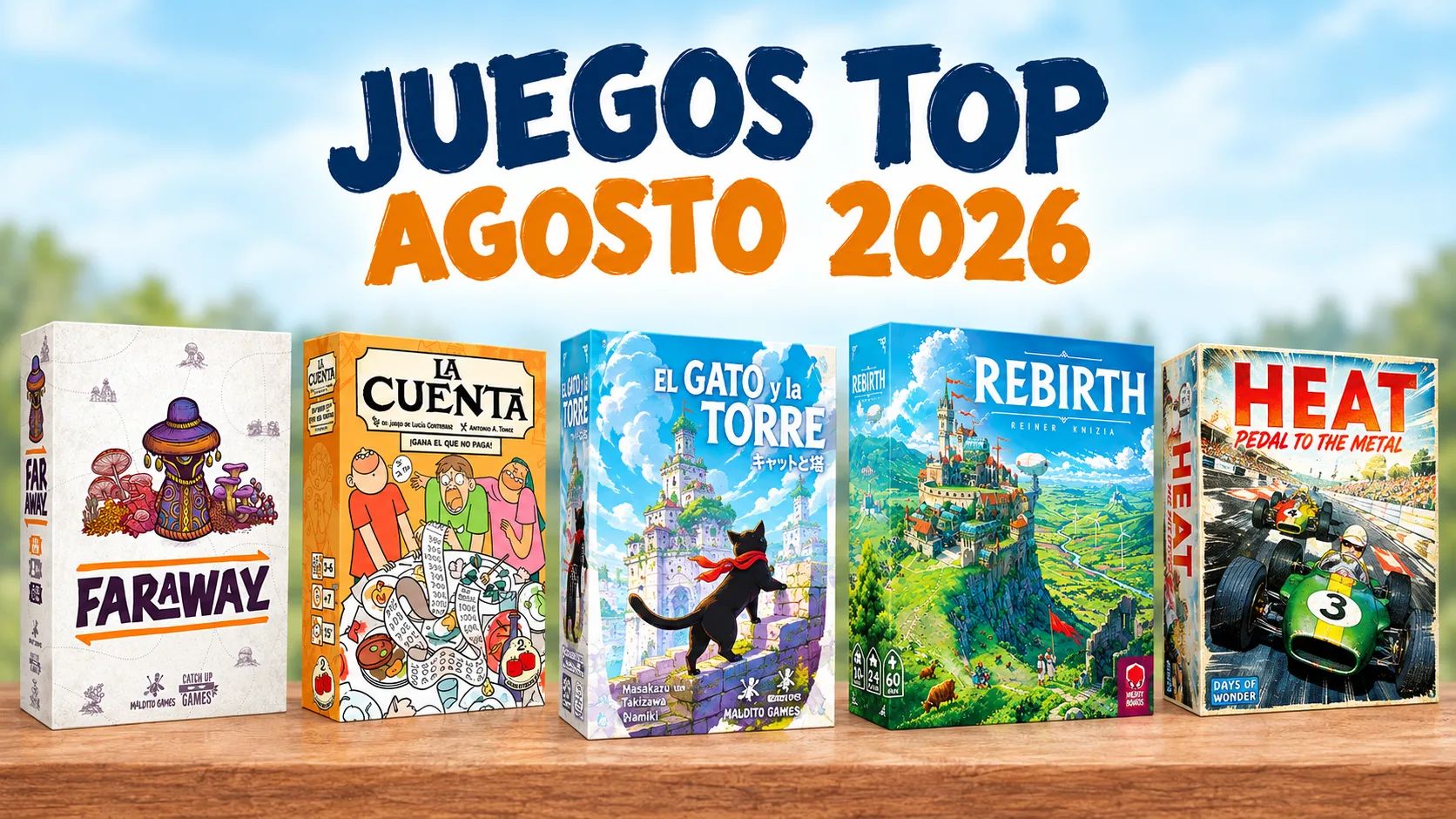 Most Played Board Games in August