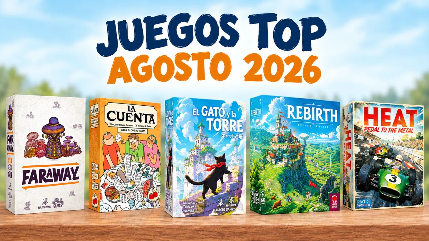 Most Played Board Games in August