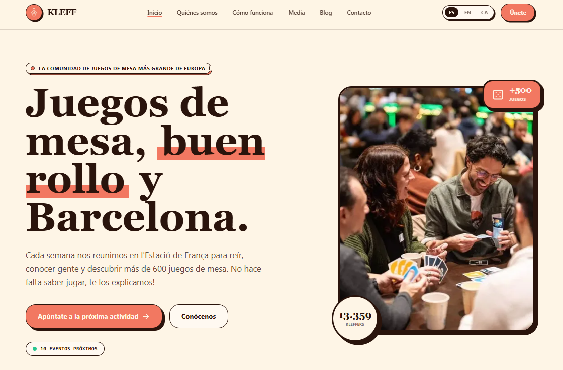 KLEFF's New Website