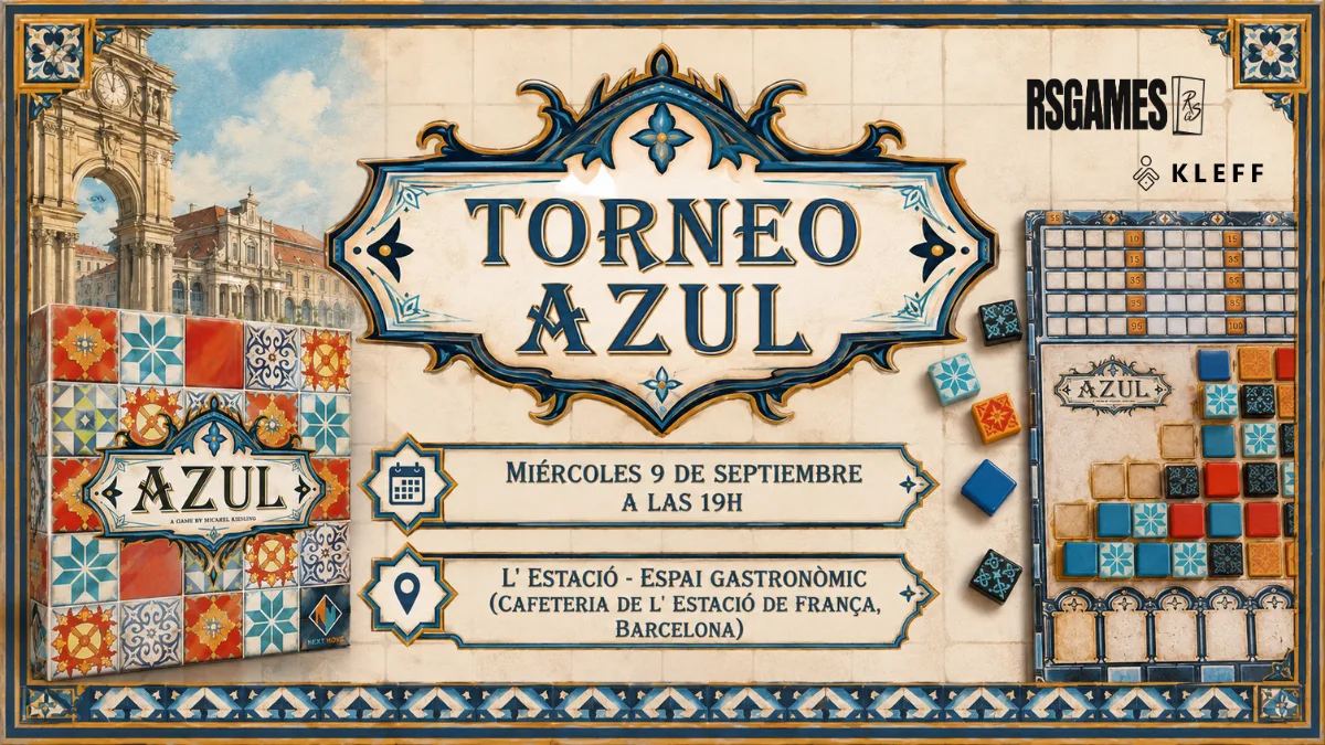 Torneo de AZUL, organizado por RSGames en KLEFF