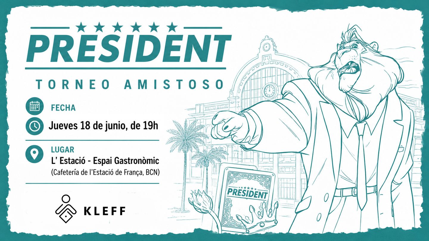 President arrives at KLEFF: tournament report with its author, Nico Cardona